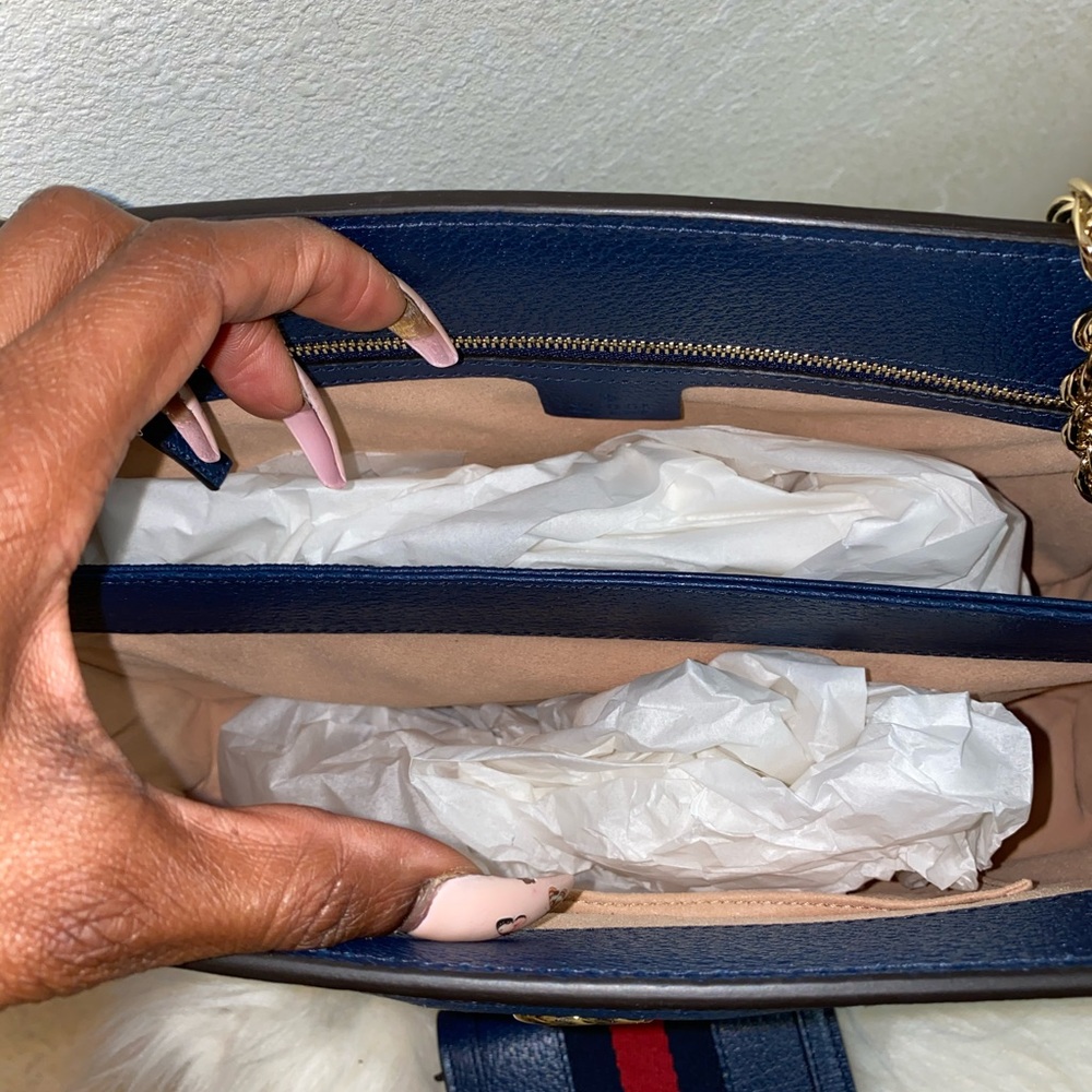 New💕Medium Gucci Ophidia shoulder bag💕 - Picture 4 of 8